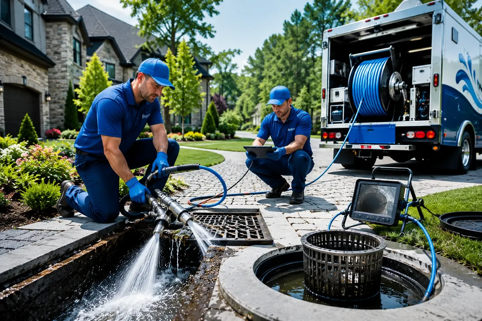 Local outdoor drain cleaning professionals in Menomonee Falls, WI