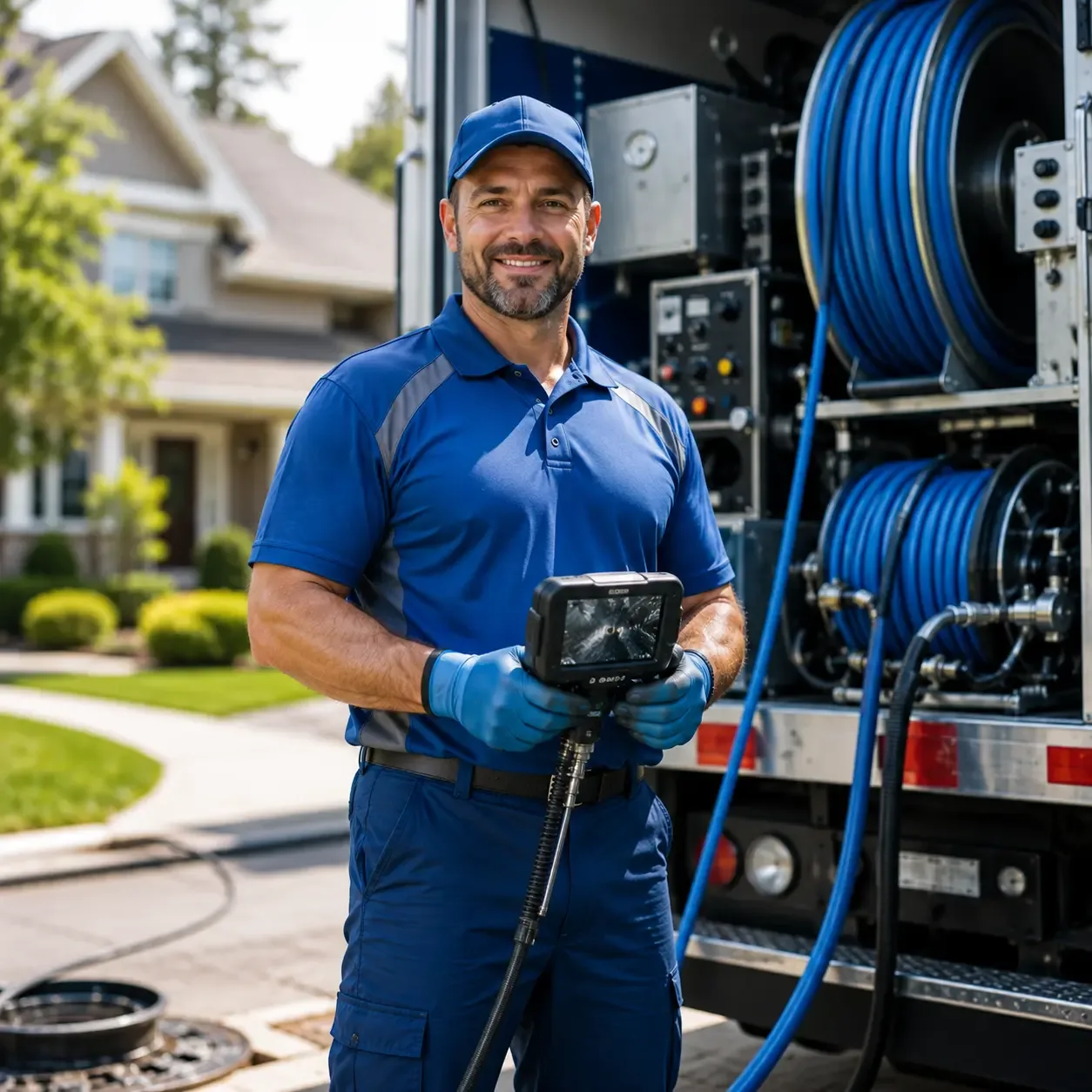 Local outdoor drain cleaning specialists in Menomonee Falls, WI